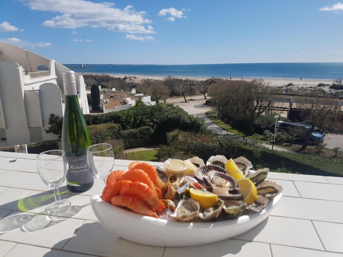 Cnn Ulysse 1 - Appartement Vue Mer Avec Garage La Grande-Motte Exterior foto